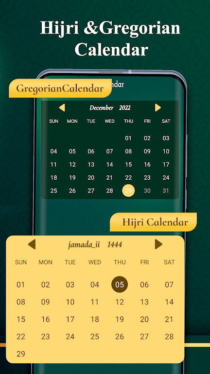 Hijri Islamic Calendar  Screenshot 6