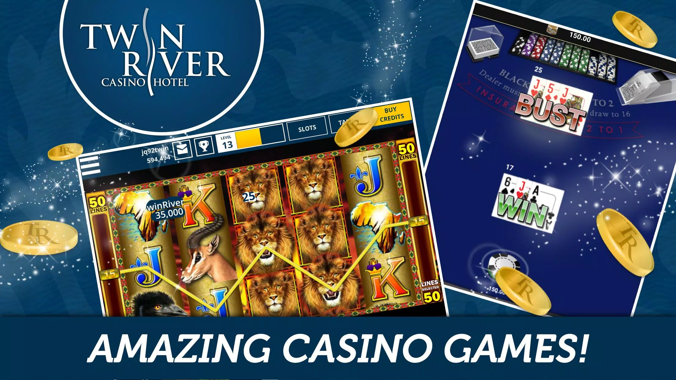 Twin River Social Casino  Screenshot 4