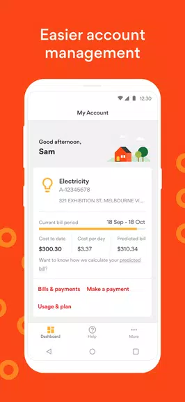 Origin Energy Gas Internet LPG  Screenshot 1
