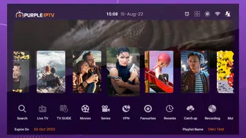 IPTV Smart Purple Player  Screenshot 7