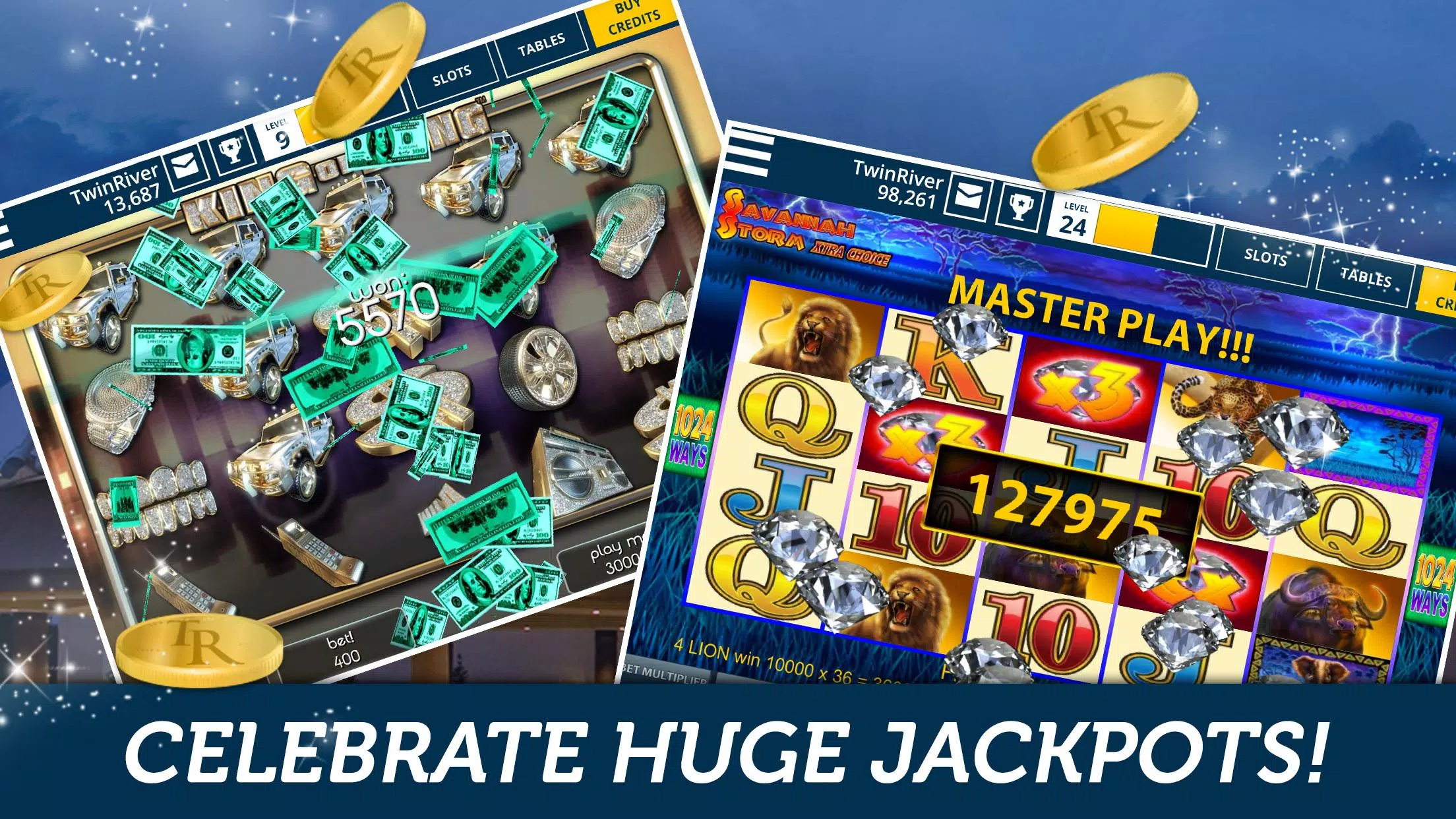 Twin River Social Casino  Screenshot 1