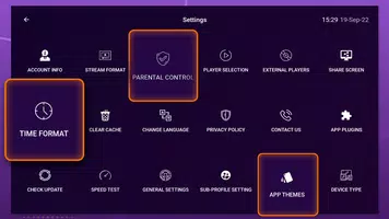 IPTV Smart Purple Player  Screenshot 1
