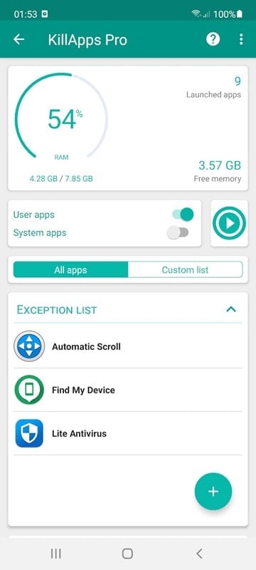 KillApps  Screenshot 3