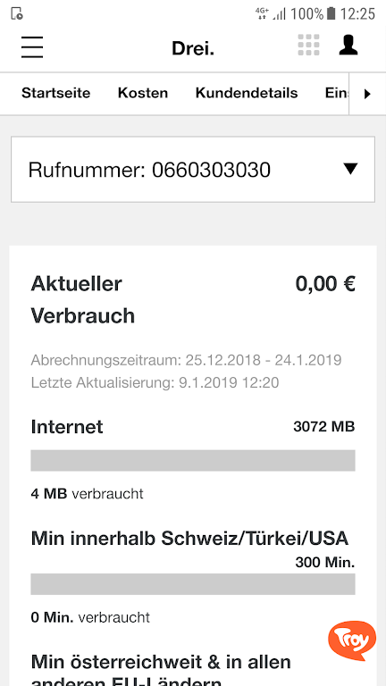 Drei Kundenzone  Screenshot 3