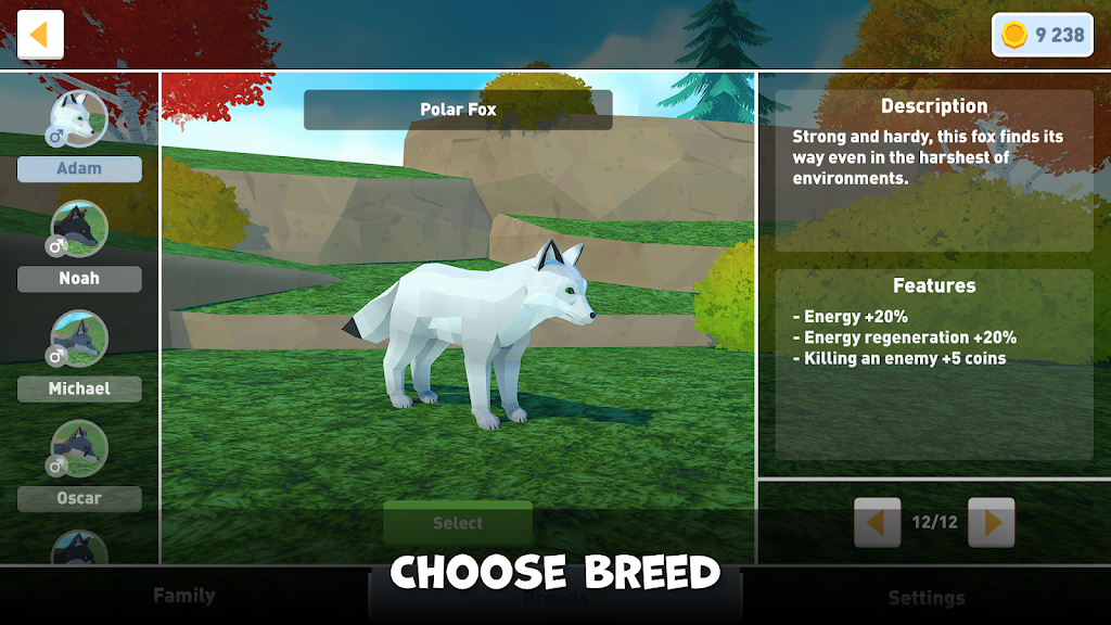 Fox Family Simulator  Screenshot 2