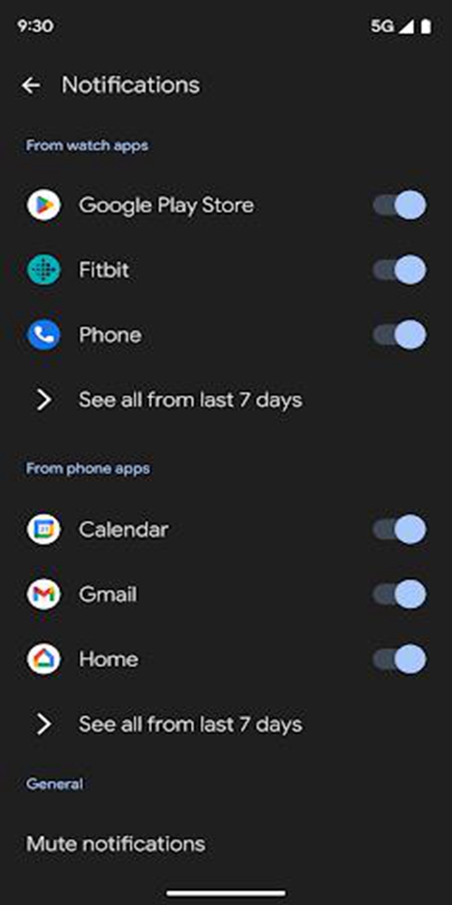 Google Pixel Watch  Screenshot 3