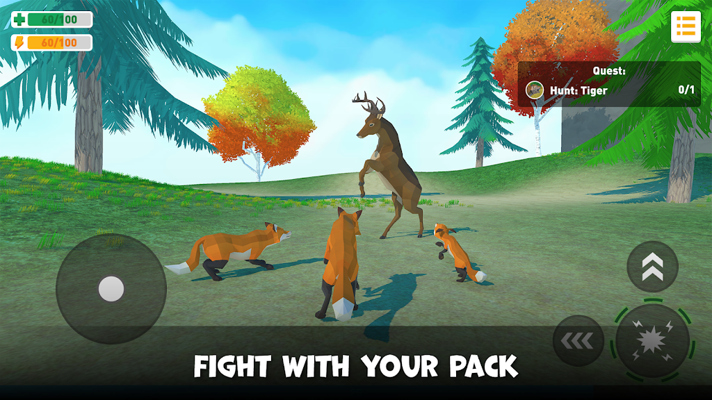 Fox Family Simulator  Screenshot 1