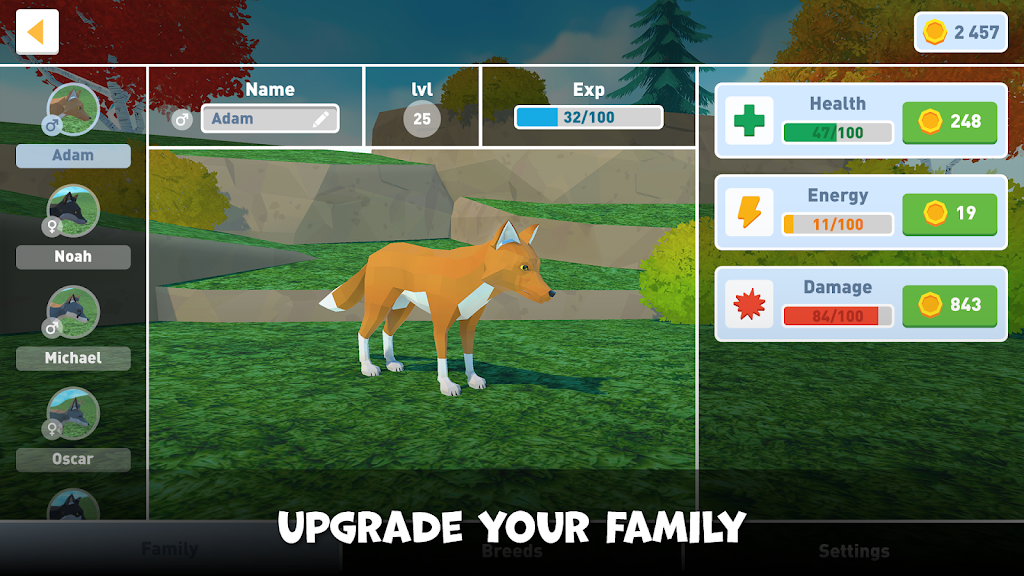 Fox Family Simulator  Screenshot 3