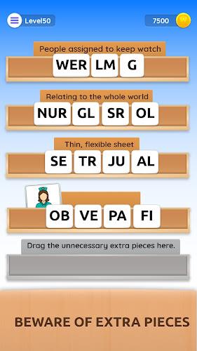Word Jigsaw: Brain Teaser  Screenshot 4