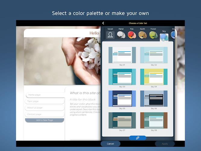 Website Builder for Android  Screenshot 12