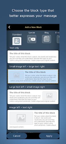 Website Builder for Android  Screenshot 7