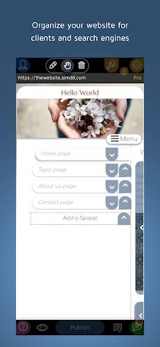 Website Builder for Android  Screenshot 1