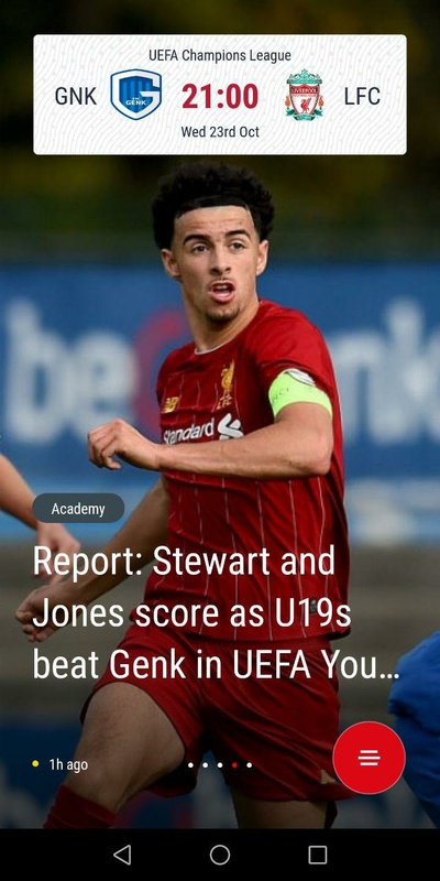 The Official Liverpool FC App  Screenshot 4