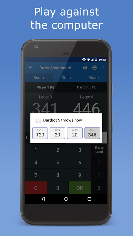 Darts Scoreboard  Screenshot 3
