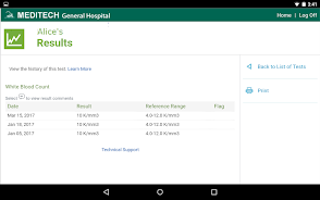 MEDITECH MHealth  Screenshot 10