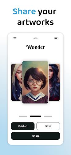 Wonder - AI Art Generator  Screenshot 17
