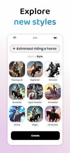 Wonder - AI Art Generator  Screenshot 4