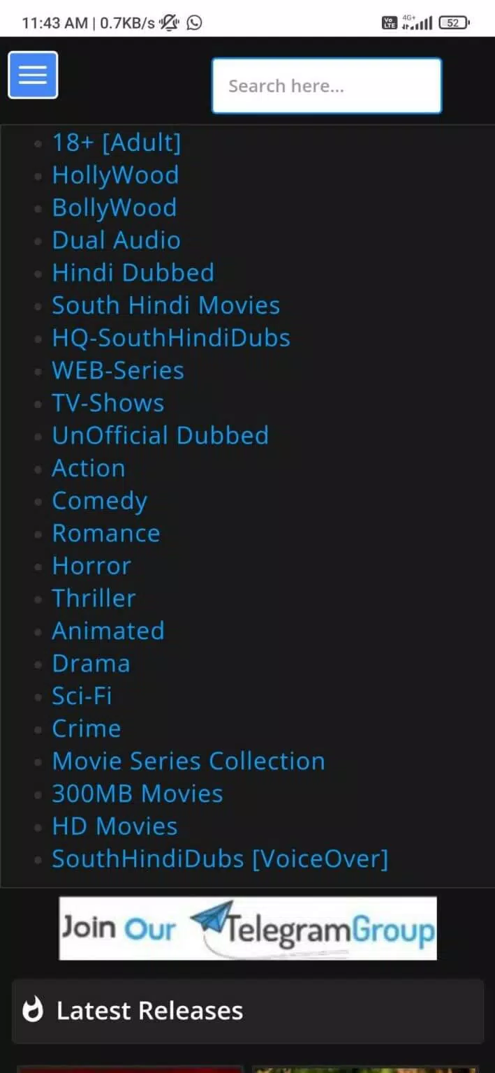 HDhub4u  Screenshot 1