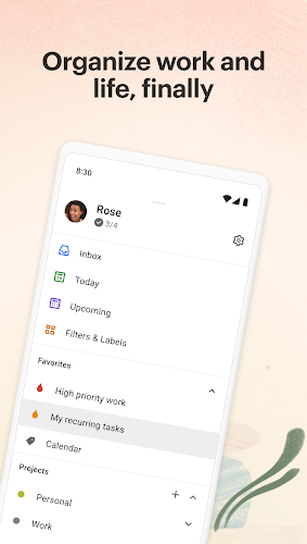 Todoist: to-do list & planner  Screenshot 1