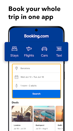Booking.com: Hotels and more  Screenshot 1