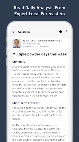 OpenSnow  Screenshot 3