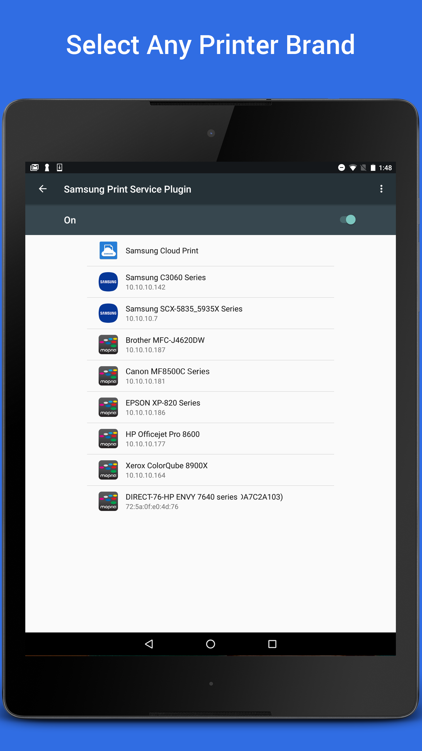 Samsung Print Service Plugin  Screenshot 5