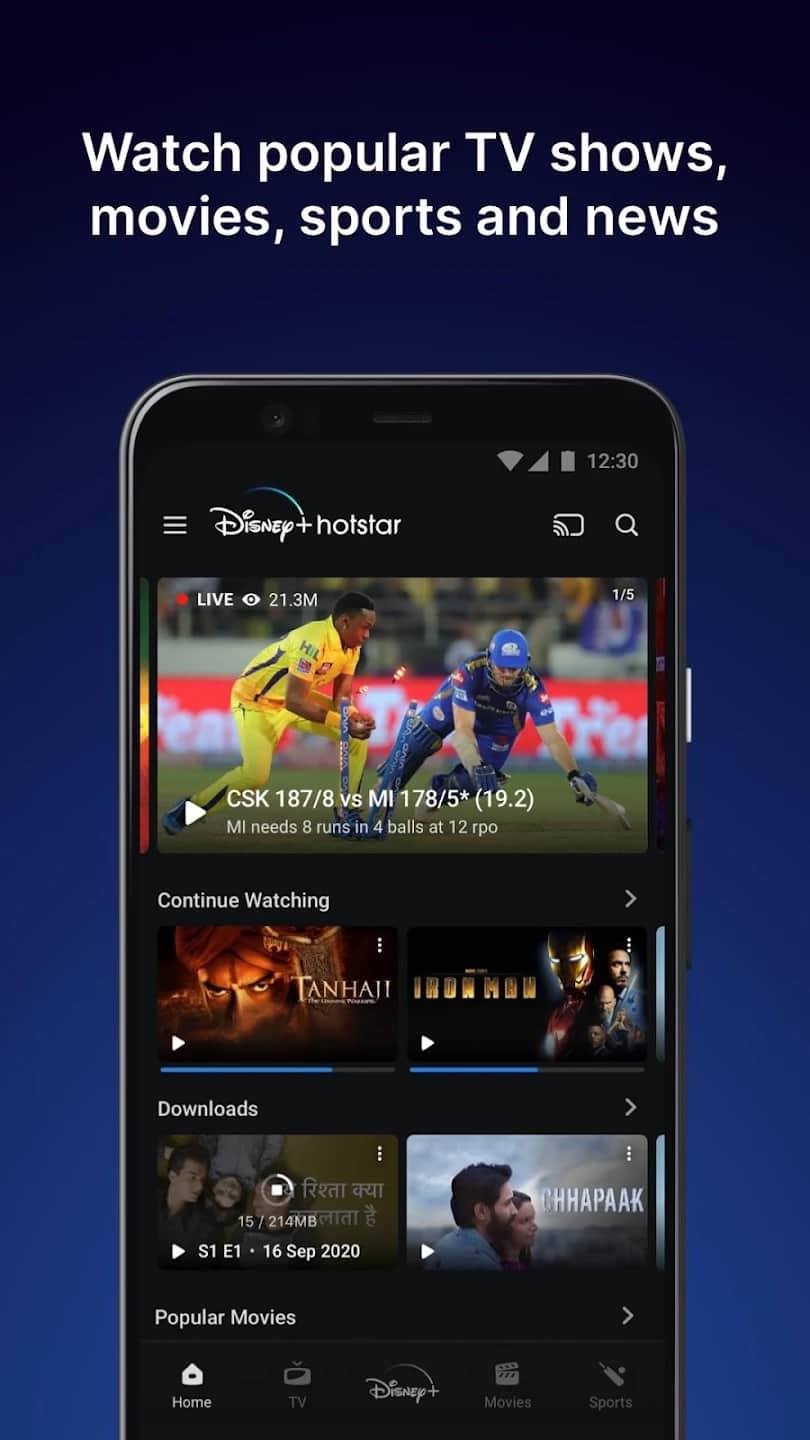 Disney+ Hotstar  Screenshot 1