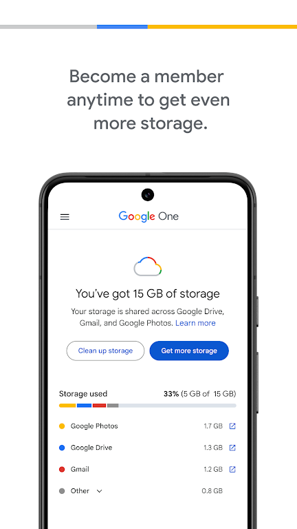 Google One Screenshot 1