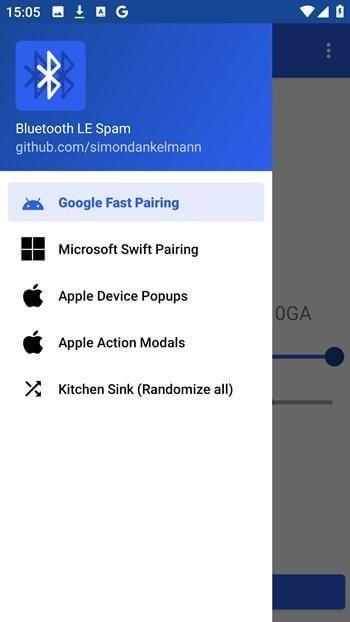 Bluetooth LE Spam  Screenshot 1