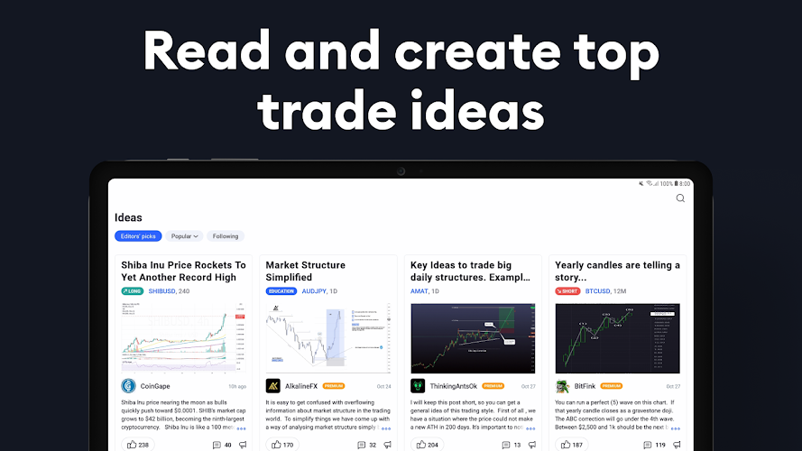 TradingView: Track All Markets Screenshot 10