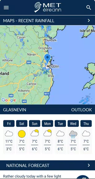 Met Éireann Screenshot 2