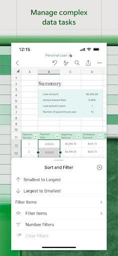 Microsoft Excel: Spreadsheets  Screenshot 4