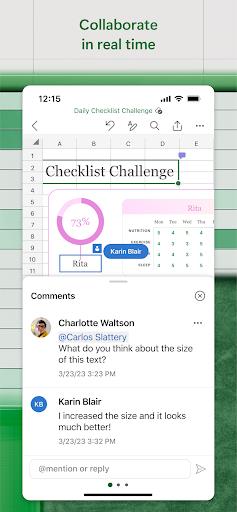 Microsoft Excel: Spreadsheets  Screenshot 1