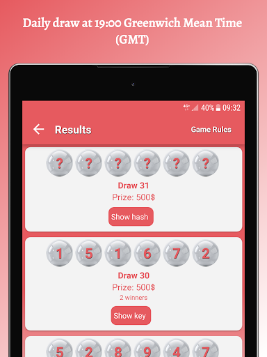 Daily Raffle  Screenshot 3