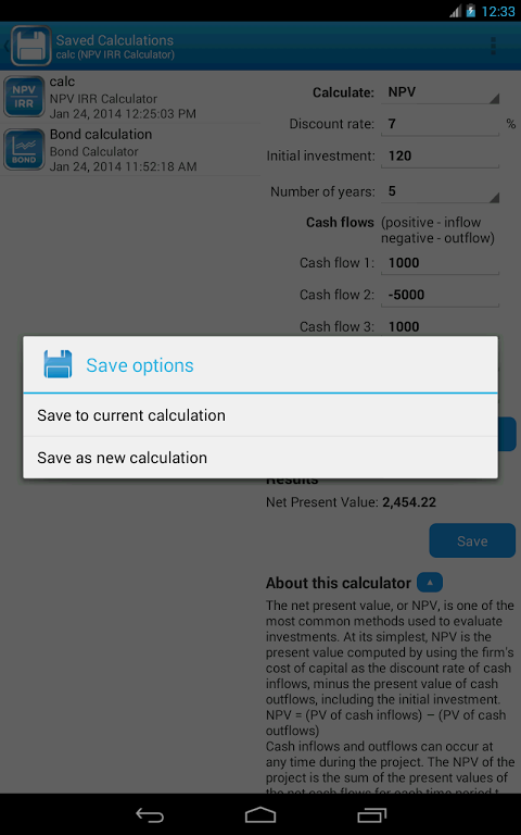 Financial Calculators  Screenshot 3
