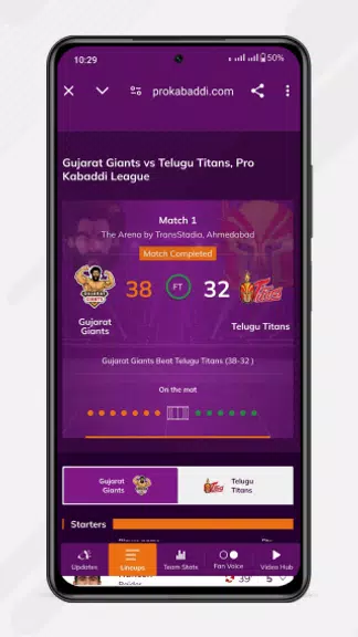 Pro Kabaddi Official App  Screenshot 3