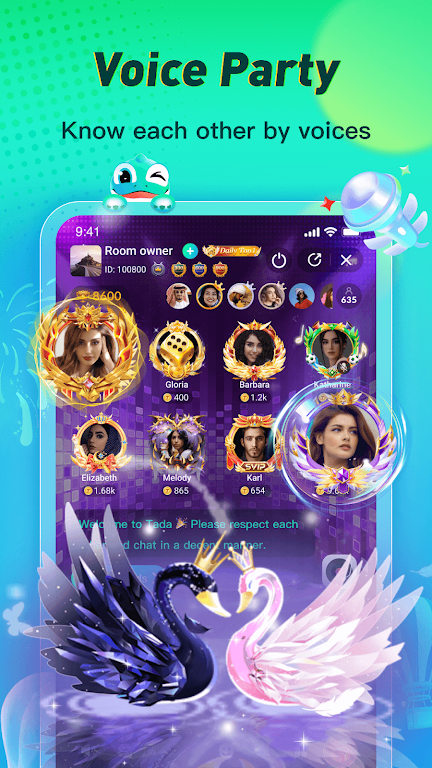 Tada - Group Voice Chat Rooms  Screenshot 2