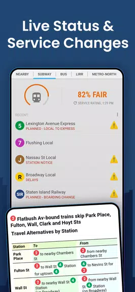 MyTransit NYC Subway & MTA Bus  Screenshot 2