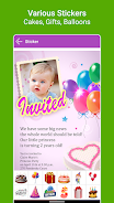 Birthday Greeting Cards Maker  Screenshot 4