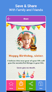 Birthday Greeting Cards Maker  Screenshot 6