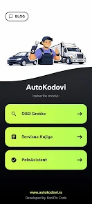 Autokodovi – OBD Dijagnostika  Screenshot 1