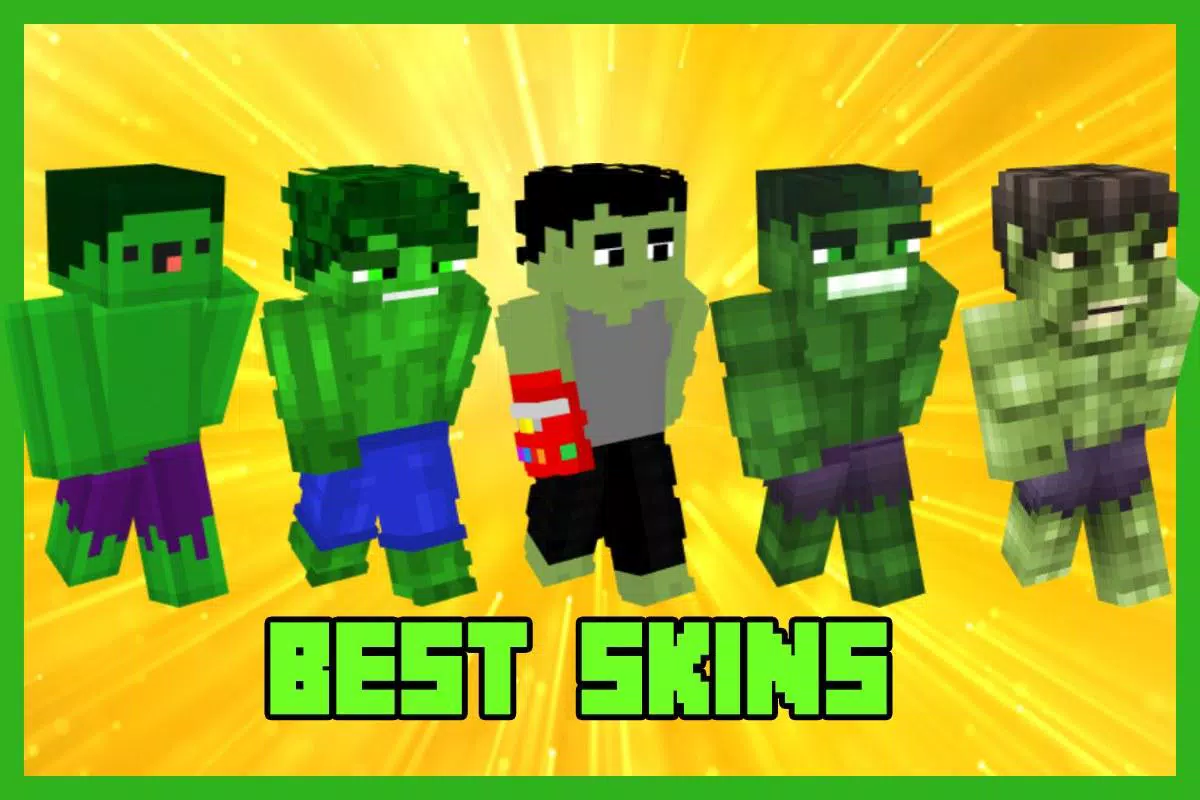HuIk Mod in MCPE + Incredible Superheroes Skins PE Screenshot 3
