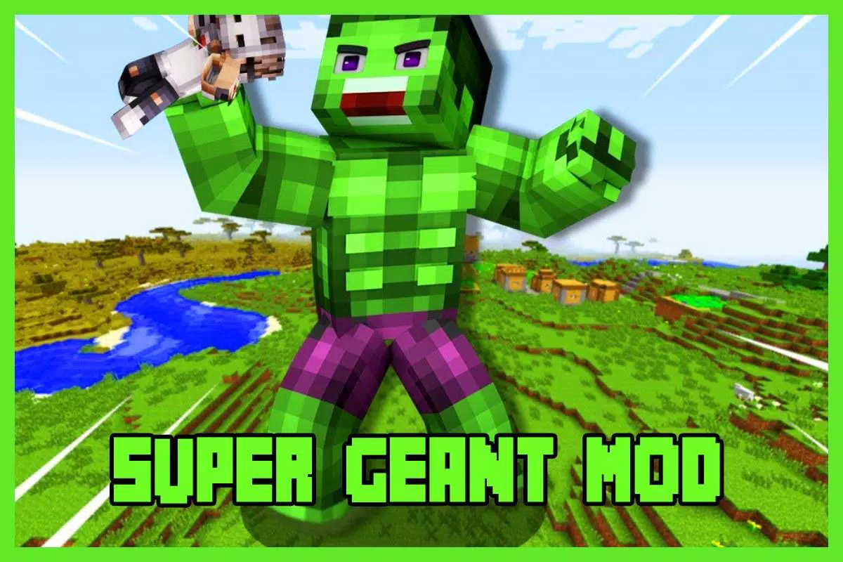 HuIk Mod in MCPE + Incredible Superheroes Skins PE Screenshot 1