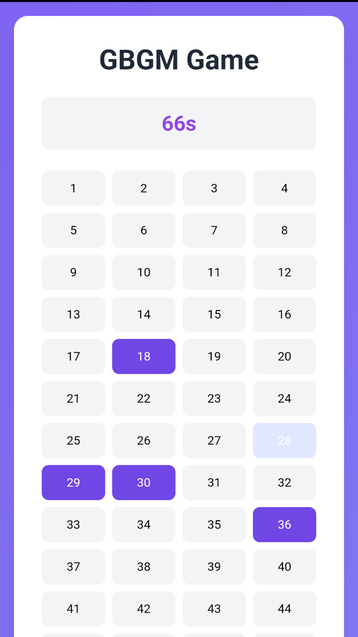 GBGM Game  Screenshot 2