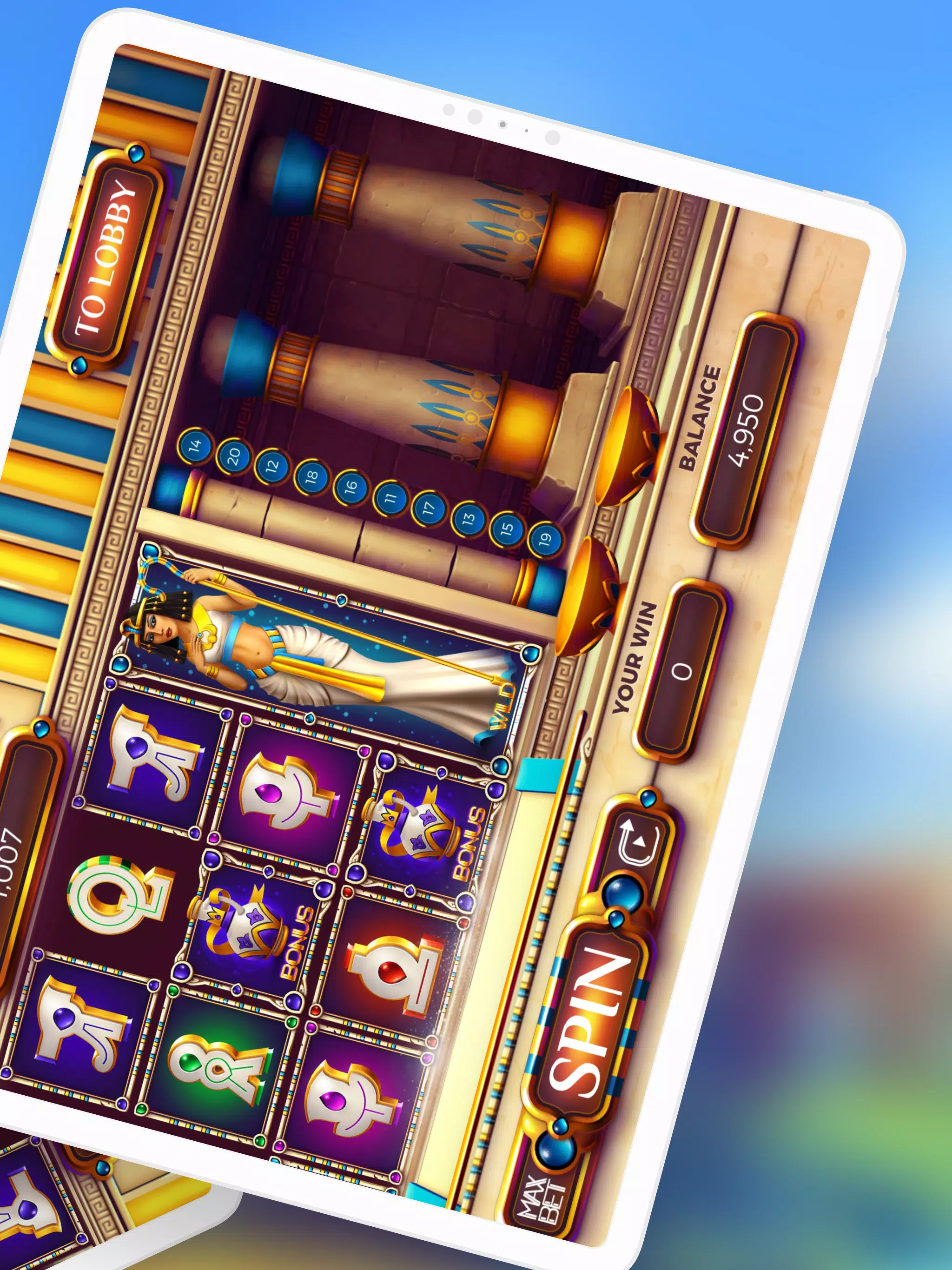 Cleopatra Slots: Casino games  Screenshot 6