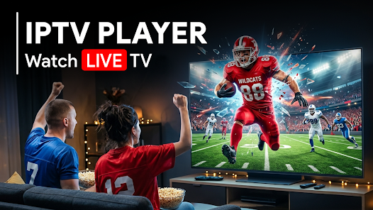 Live TV Player: M3U8 & Cast  Screenshot 1