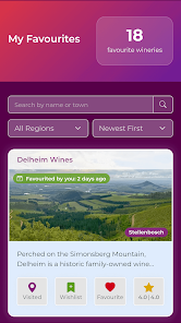 My Wineries  Screenshot 2