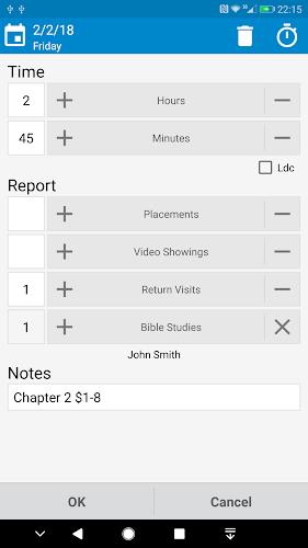 Service Report Screenshot 1