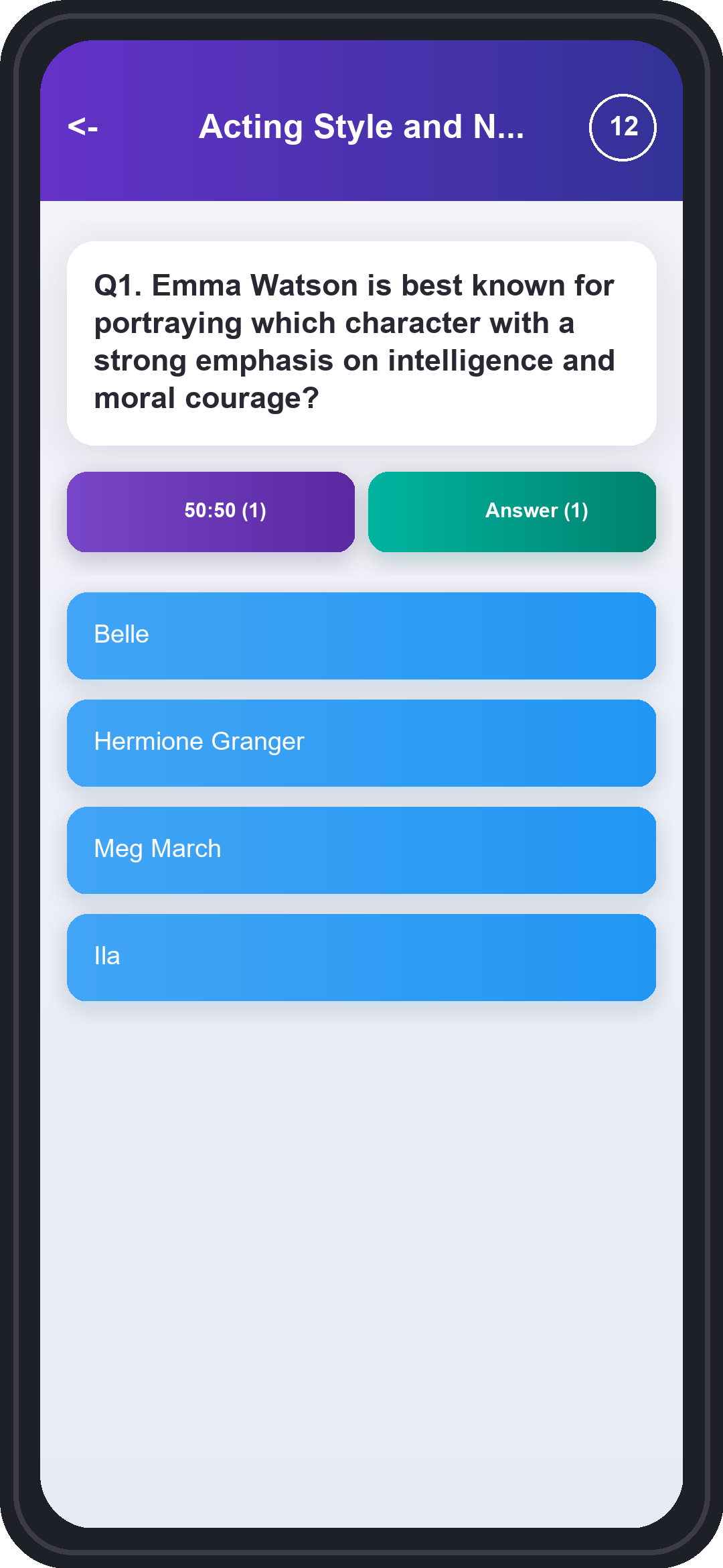 Emma Watson Trivia Quiz  Screenshot 4