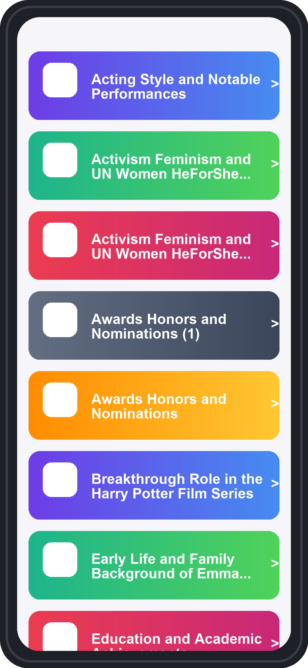 Emma Watson Trivia Quiz  Screenshot 1